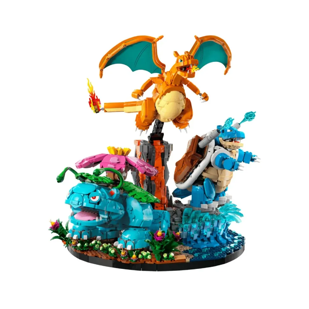 LEGO Pokémon Venusaur, Charizard e Blastoise - 72153