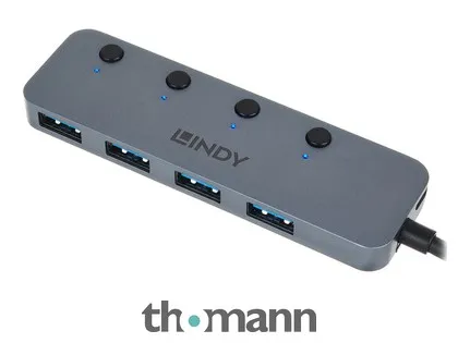 Lindy 4 Port USB 3.0 Hub