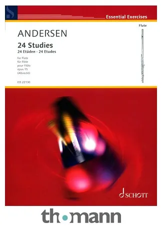 Schott Andersen 24 Etüden op.15