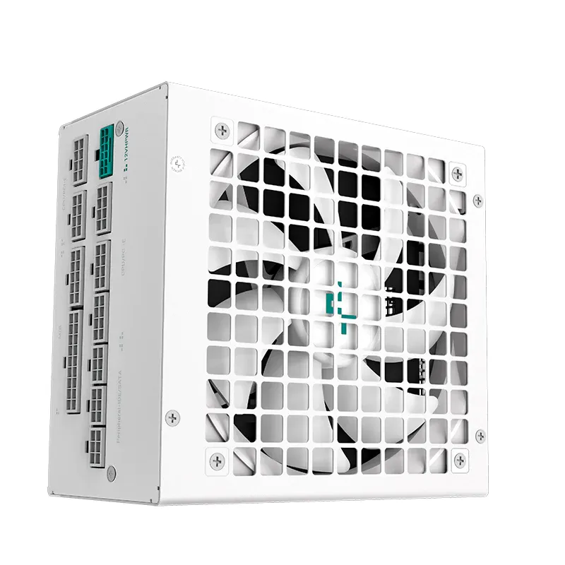 Fonte de Alimentação DeepCool 1000W ATX PX1000G EU 80 Gold ATX 3.0 Branca