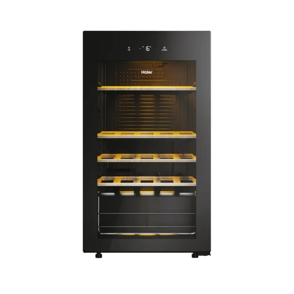 Cave de Vinho Haier 34 Garrafas Preta - HWS34GGH1
