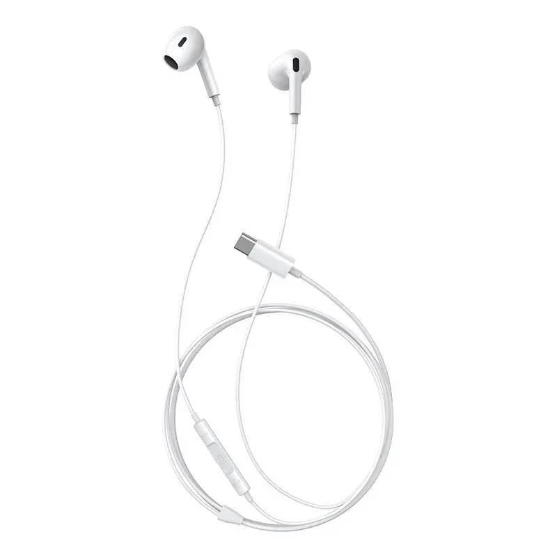 Baseus Encok CZ17 Auriculares Intraurais USB-C Brancos