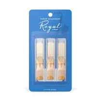 Palheta Sax Tenor 2.5 Daddario Royal Filed Pack 3-Un