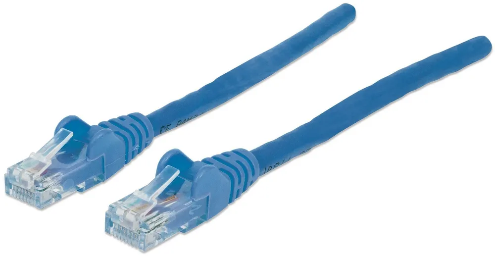 Intellinet 7.5m Cat6a S/FTP cabo de rede Azul 7,5 m S/FTP 350785
