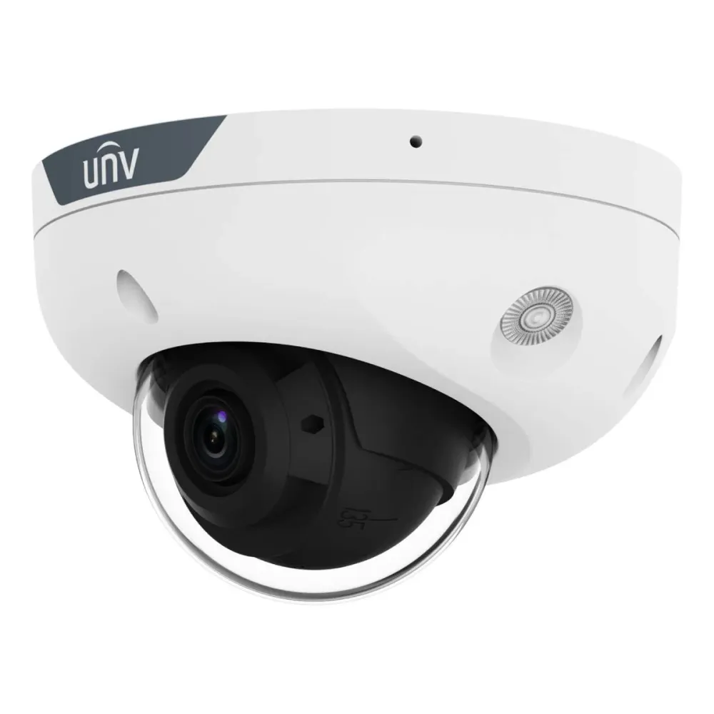 Câmara de Segurança IP Uniview Easy Dome PoE 4MP 2.8mm IP67 ColorHunter Branca - IPC314LE-ADF28K-DL