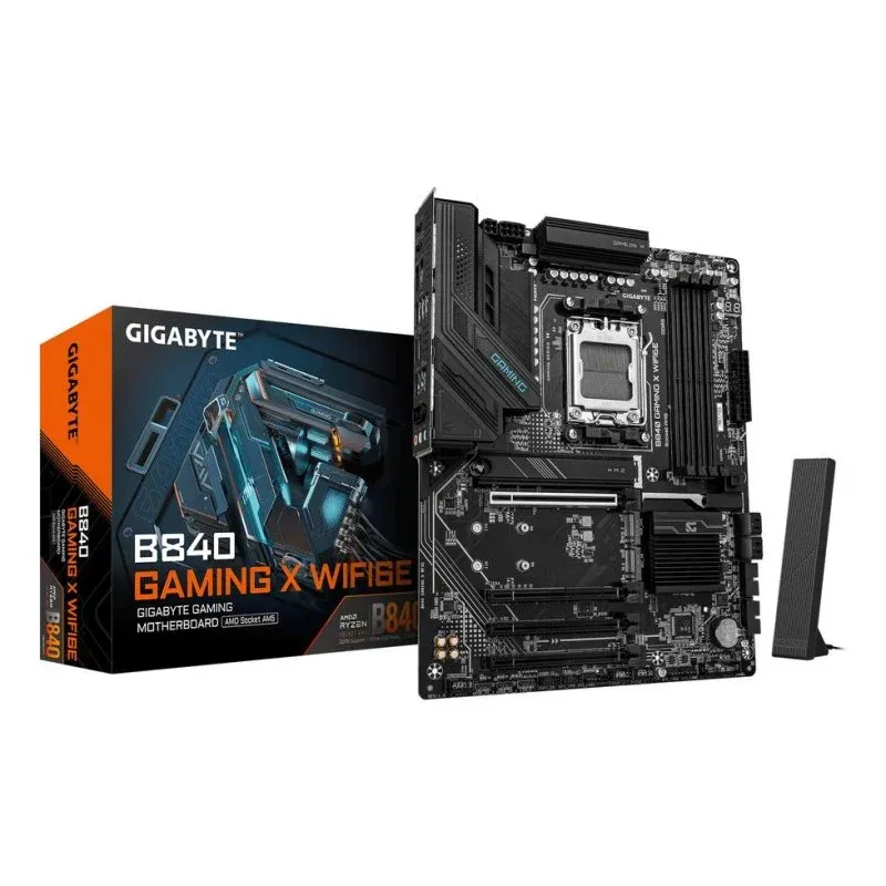 Motherboard GIGABYTE B840 GAMING X AMD B840 Socket AM5 DDR5 ATX WiFi 6E RGB