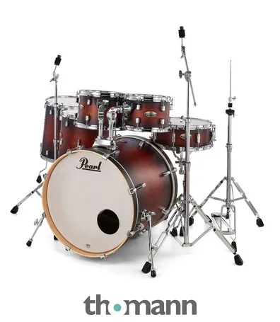 Pearl Decade Maple 6pc Satin Brown