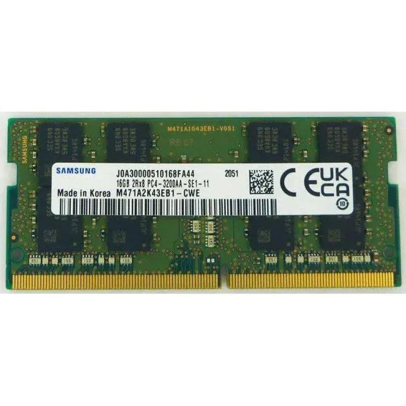 Memória RAM Samsung M471A2K43EB1-CWE 16GB 1x16GB DDR4 3200MHz CL22 Verde