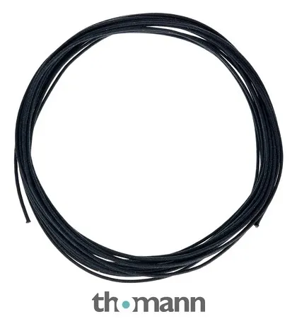 Allparts Cloth Covered Stranded Wire BK