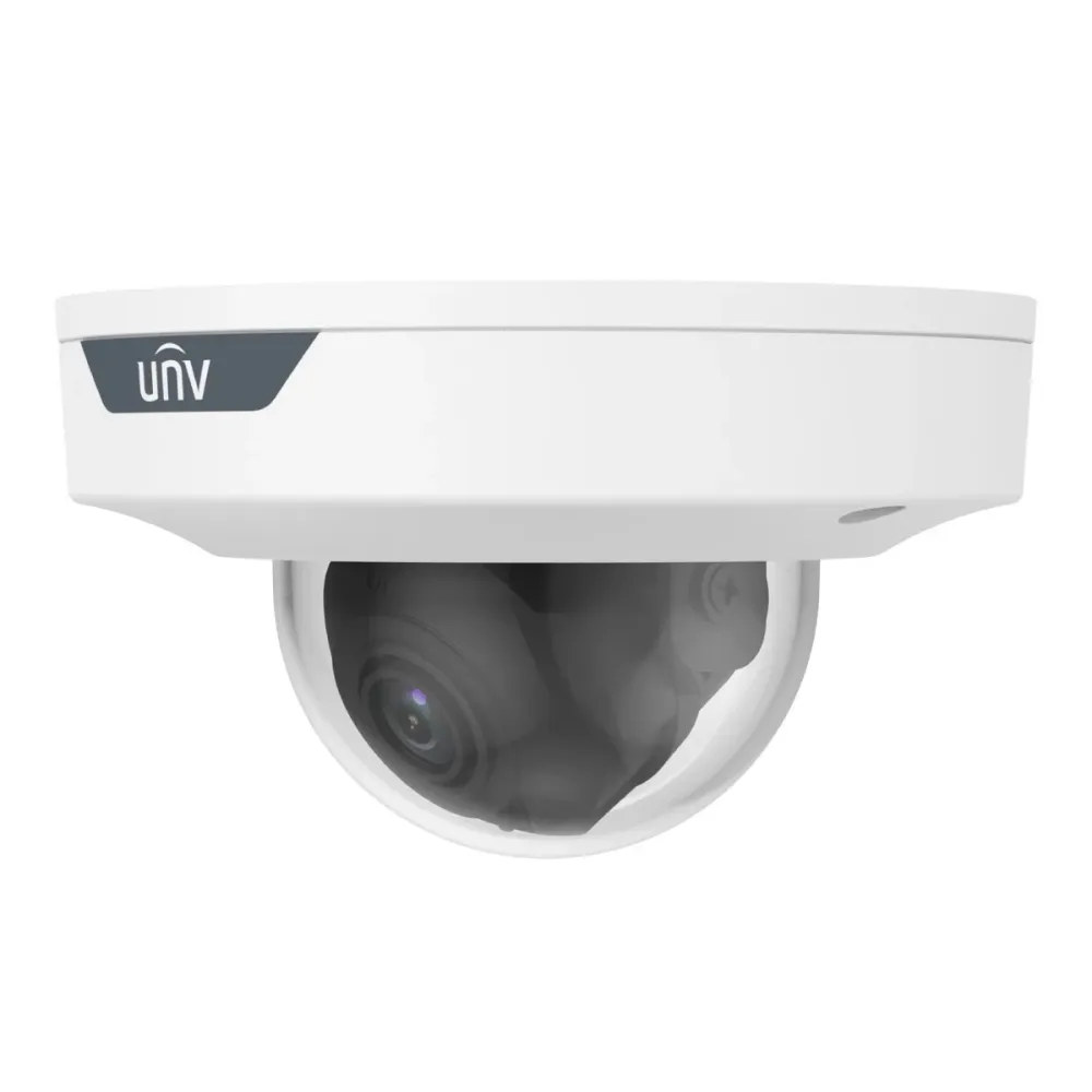 Câmara de Segurança IP Uniview Prime PoE Dome 4MP 2.8mm LightHunter Branca - IPC354SB-ADNF28K-I0