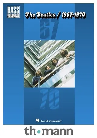 Hal Leonard The Beatles 1967-1970 Bass