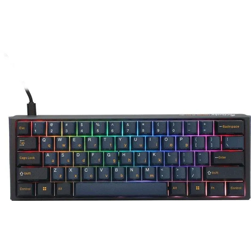 Teclado Ducky One 3 Pro Nazca Line 60% RGB 8K Polling Rate MX2A-Red (ES)