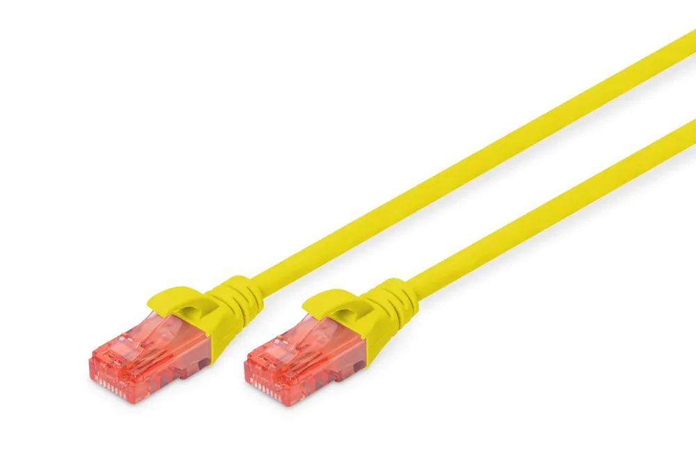 Digitus DK-1612-050/Y cabo de rede Amarelo 5 m Cat6 DK-1612-050/Y