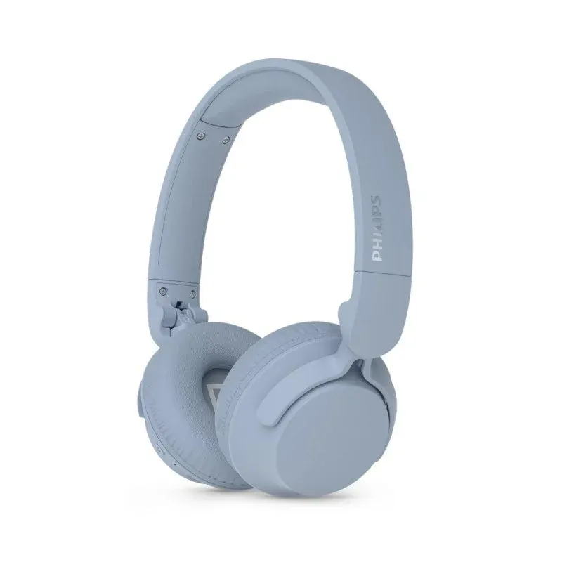 Auriculares Philips TAH4000LB/00 sem fios Bluetooth 6.0 para chamadas e música azul claro
