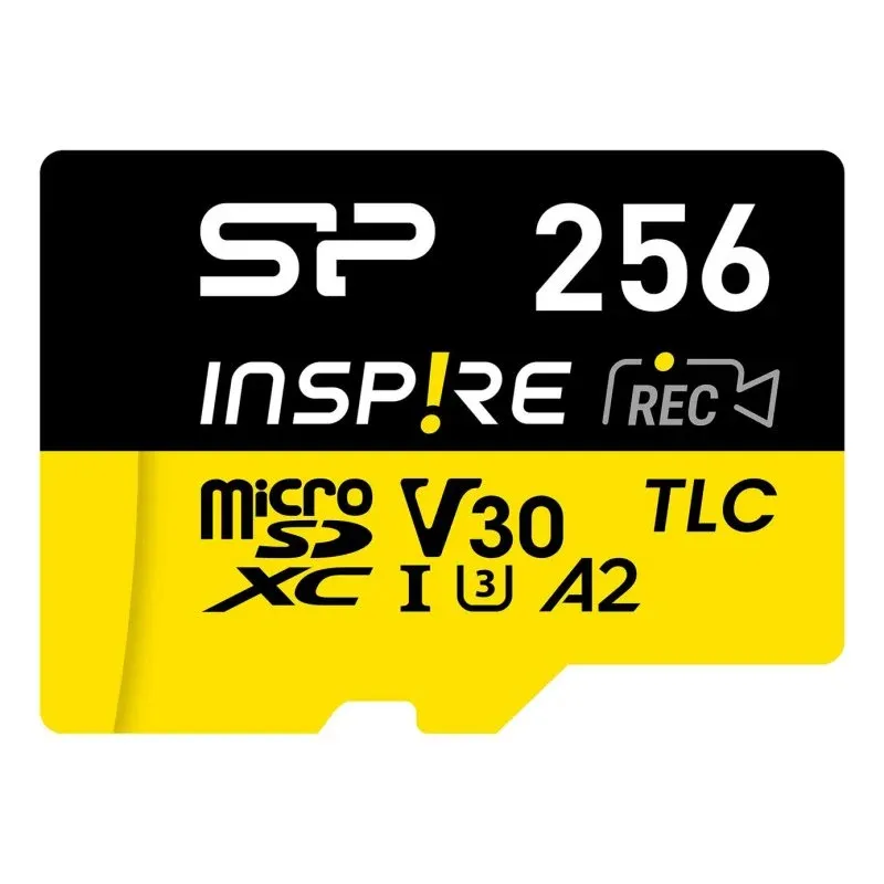 MicroSD Silicon Power Inspire 256 GB Classe 10 UHS-I 170MBs 150MBs V30 A2