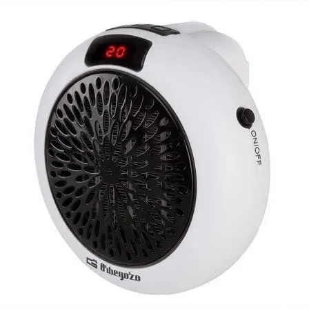 Aquecedor Cerâmico de Parede 600W (Branco) - ORBEGOZO