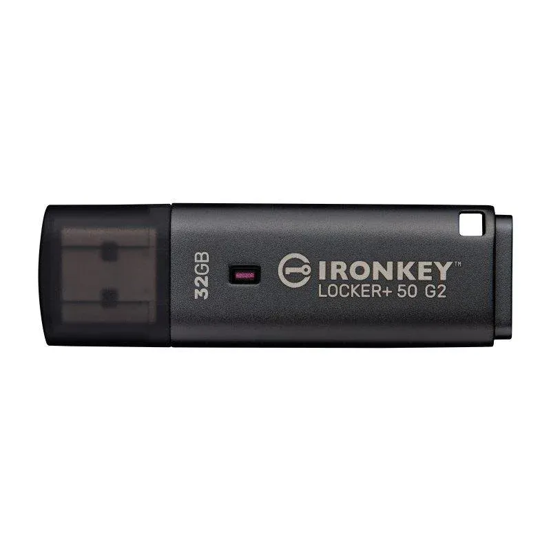 Pen Drive Kingston IronKey Locker Plus 50 G2 32GB FIPS 197 AES-256