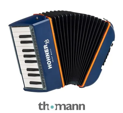 Hohner XS Accordion Piano blue