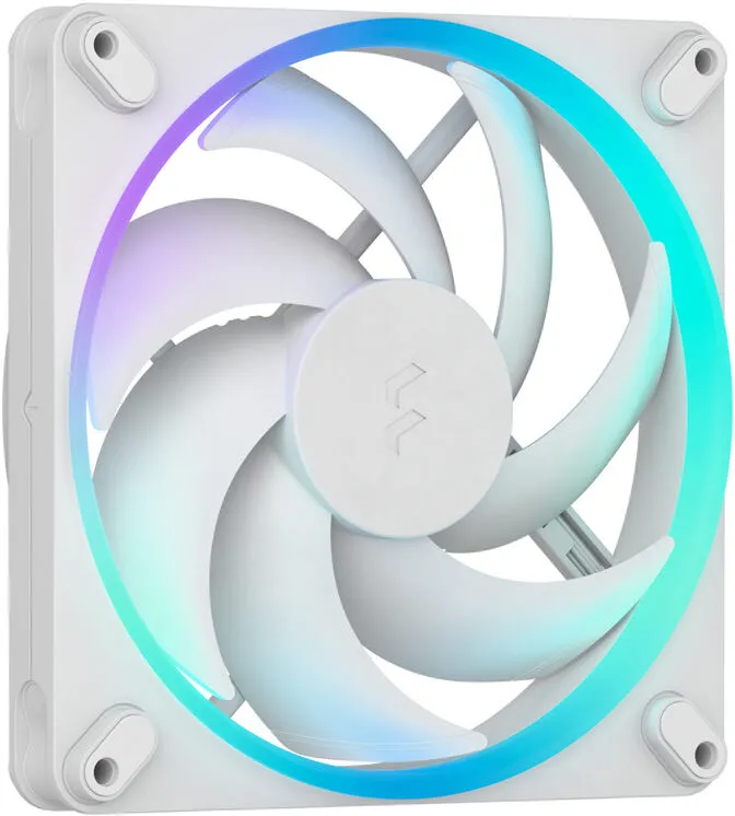 Ventoinha Fractal Design Momentum 14 140mm 1800RPM 8 Pinos RGB Branca