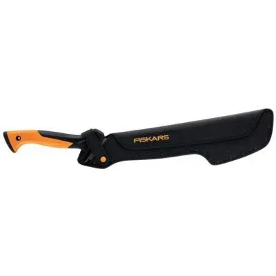 Fiskars solid machete-axe macheteaxe 80,5cm preto laranja (1
