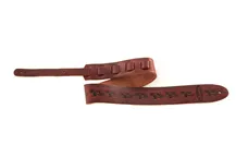 Correia guitarra couro Ovation Premium Ruby Red