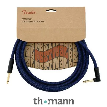 Fender FV Series Cable Cotton Blue Dr