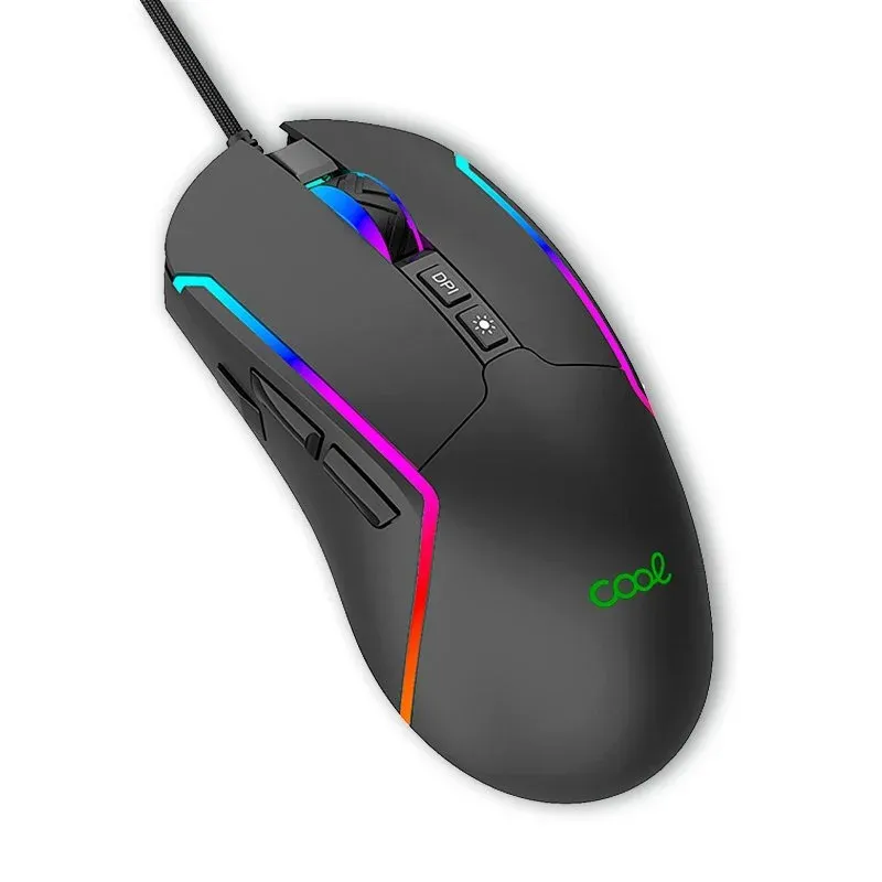 Cool Strip Rato USB Gaming RGB Preto