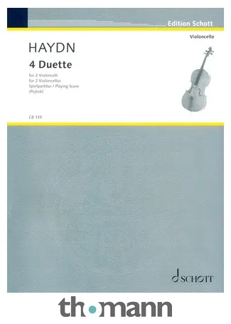 Schott Haydn 4 Duette Violoncello