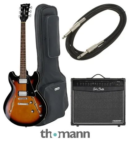 Harley Benton HB-35 VB Vintage Series Bundle