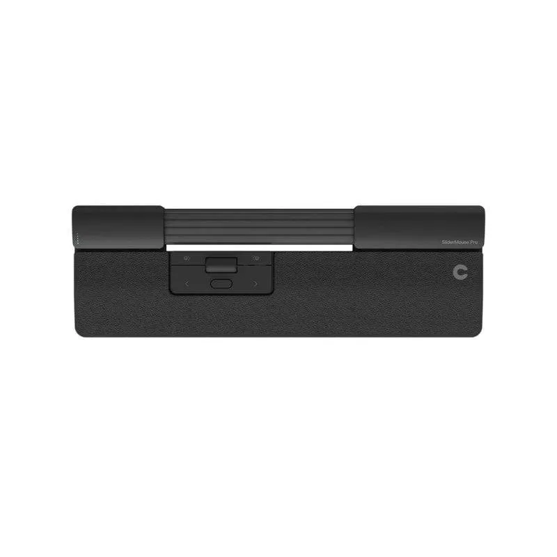 Ratón Contour Design SliderMouse Pro Slim USB 2800 DPI Preto Ergonómico Vegano