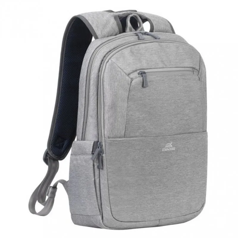 Mochila Rivacase Suzuka 7760 Cinza para Laptop de até 15,6"