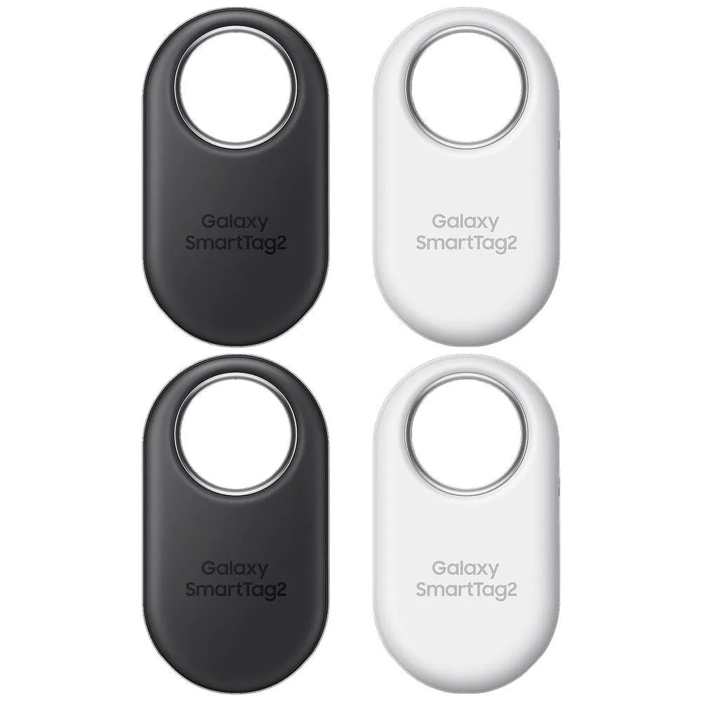 Samsung Galaxy SmartTag2 (4 Pack) Brancas e Pretas