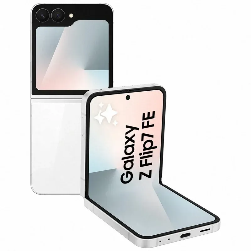 Smartphone Samsung Galaxy Z Flip7 FE 5G 6.7 8GB/256GB Dual SIM Branco