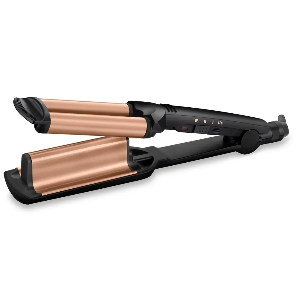 Modelador de Cabelo Deep Waves (Preto/Laranja) – BABYLISS