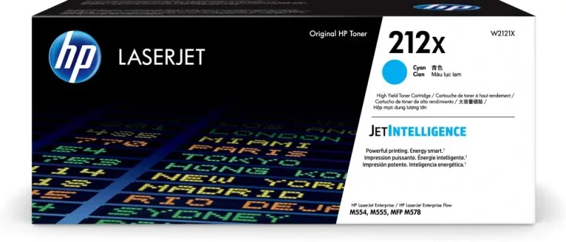 HP 212X High Yield Cyan Original LaserJet Toner Cartridge - preço válido até fim de stock das unidades pré estabelecidas
