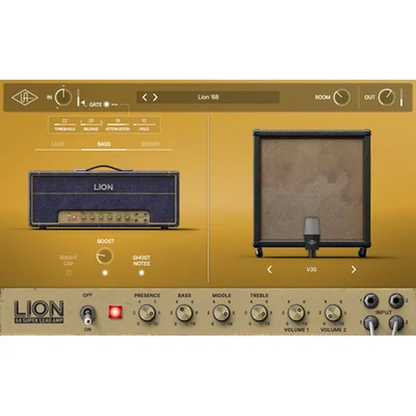 Universal Audio UAD Lion '68 Super Lead Amp