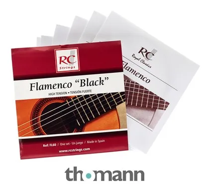 RC Strings Flamenco Black - FL60