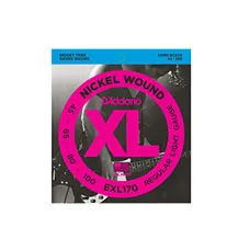 Jogo Cordas Baixo Elétrico D'Addario EXL-170 045-100