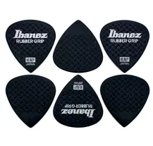 Palhetas Ibanez PPA16XRG 6 Preto 1.20mm
