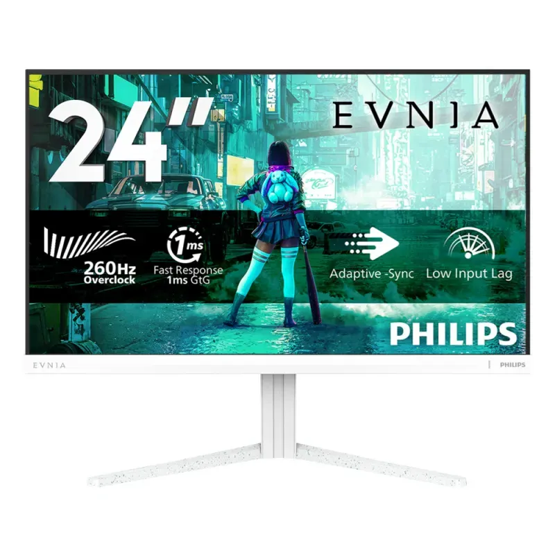 24M2N3201PL/00 ,23,8' 16:9 Fast IPS 260Hz (OC, Native 240Hz) 1920x1080 HDMI x 1x 2.0 DP x 1x 1.4