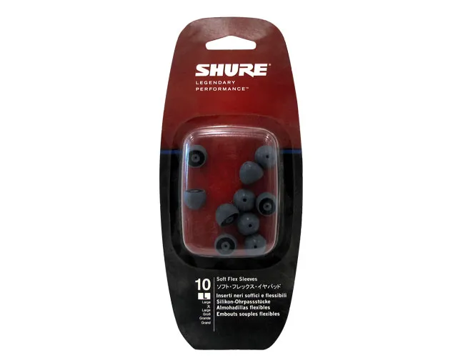 Almofadas Auriculares Shure EASFX110L L 10 UN