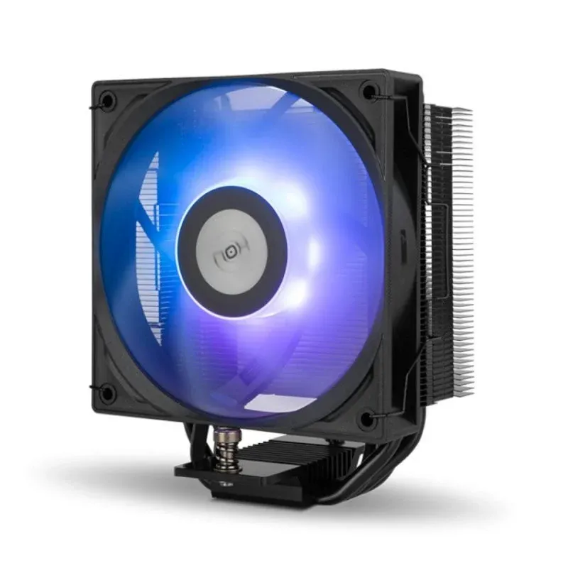 Cooler CPU Nox Hummer R-400 ARGB Cooler a Ar 120mm PWM Baixo Ruido para Socket AM4/AM5/115x/1200/1700/1851