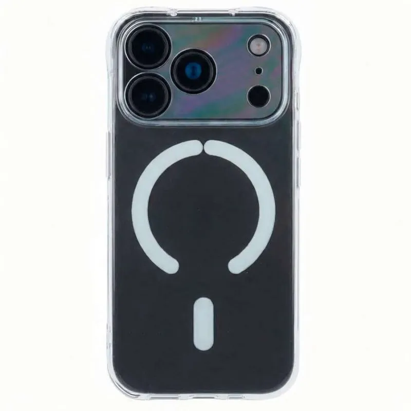 Funda para móvel Reforçada Antiyellow Transparente Compatível MagSafe para iPhone 17 Pro
