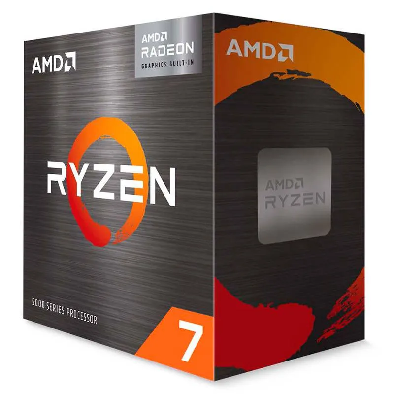 Processador AMD Ryzen 7 5700G Zen 3 8-Core 3.8GHz c/ Turbo 4.6GHz 20MB Cache SktAM4