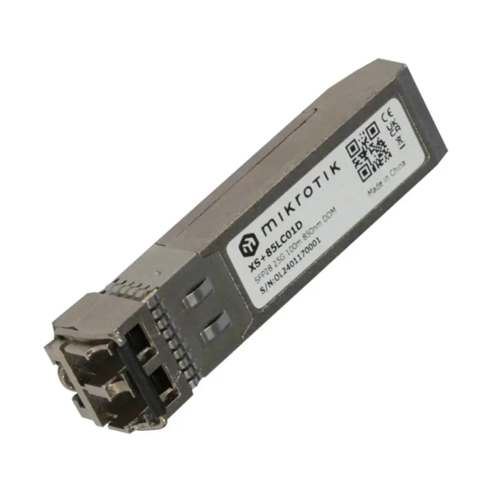 Módulo Transceiver de Rede Mikrotik XS+85LC01D Cinzento