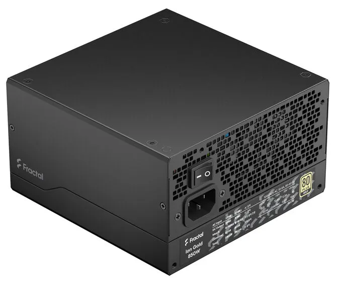 Fonte Fractal Design Ion 850W 80+ Gold Full Modular