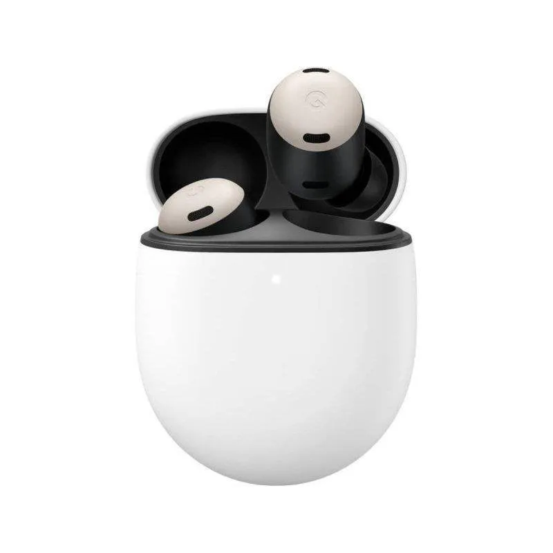 Auriculares Google Pixel Buds Pro sem fios Bluetooth com Cancelamento de Ruído, Microfone e Controlo Tátil, Porcelana