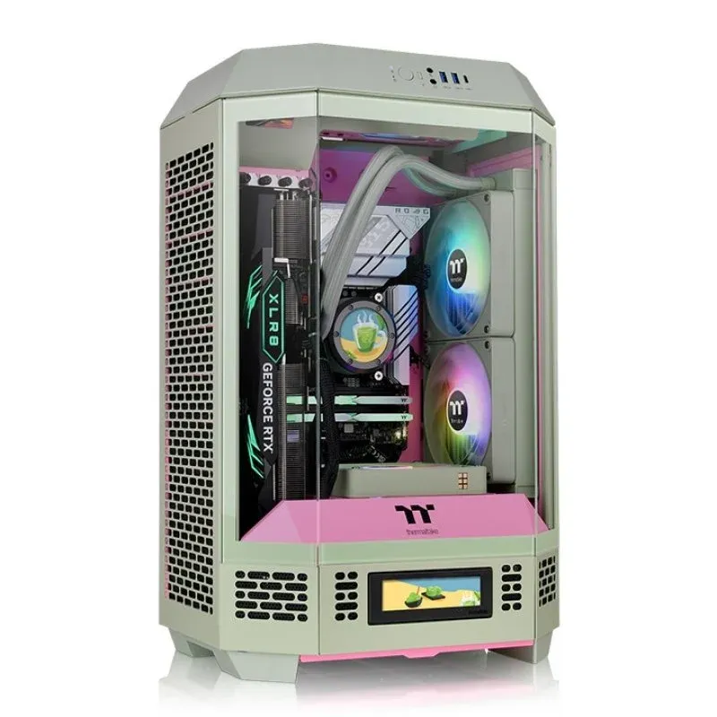 Thermaltake The Tower 300 Caixa Micro-ATX SPCC Matcha Plum