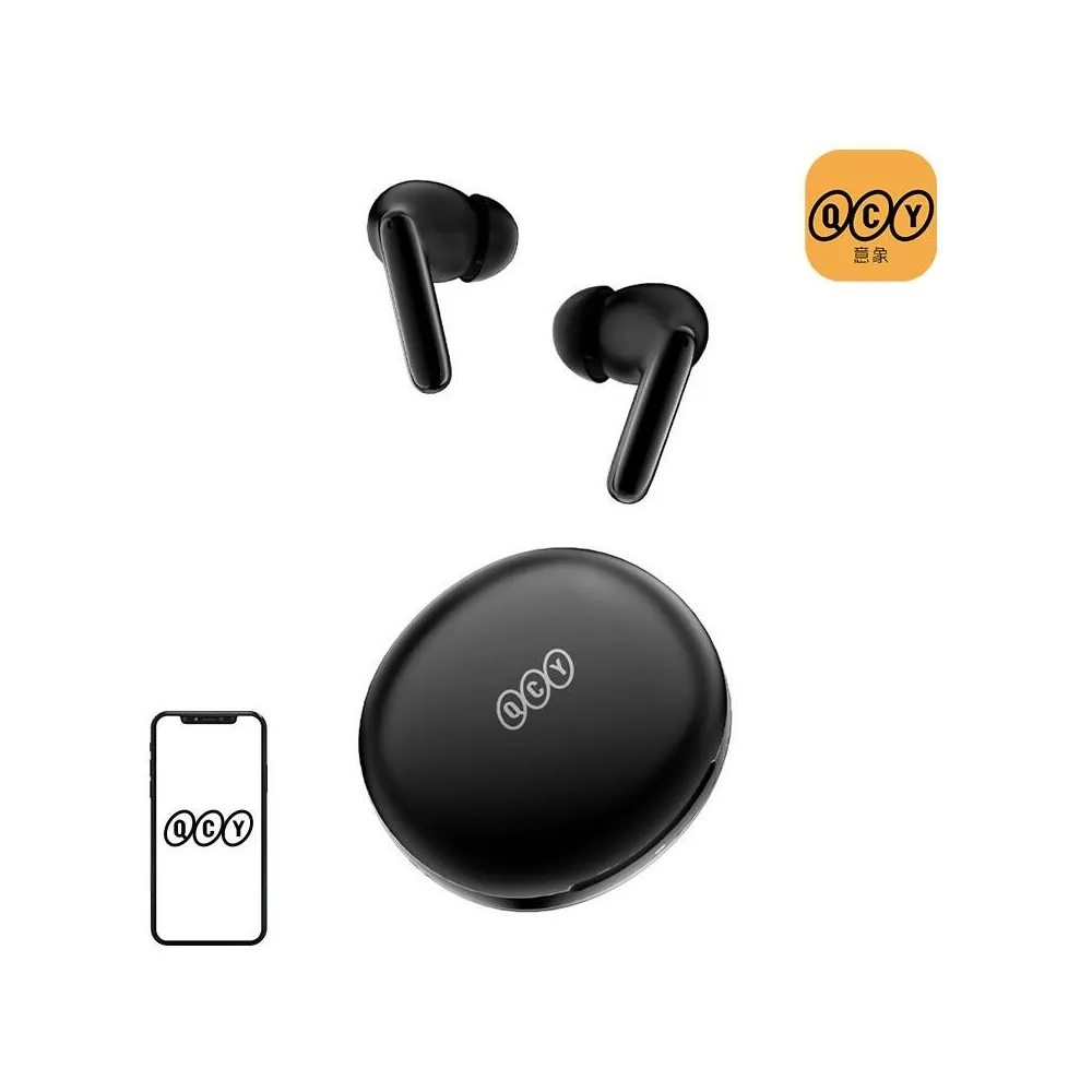 Auriculares Bluetooth TWS T13 (Preto) - QCY