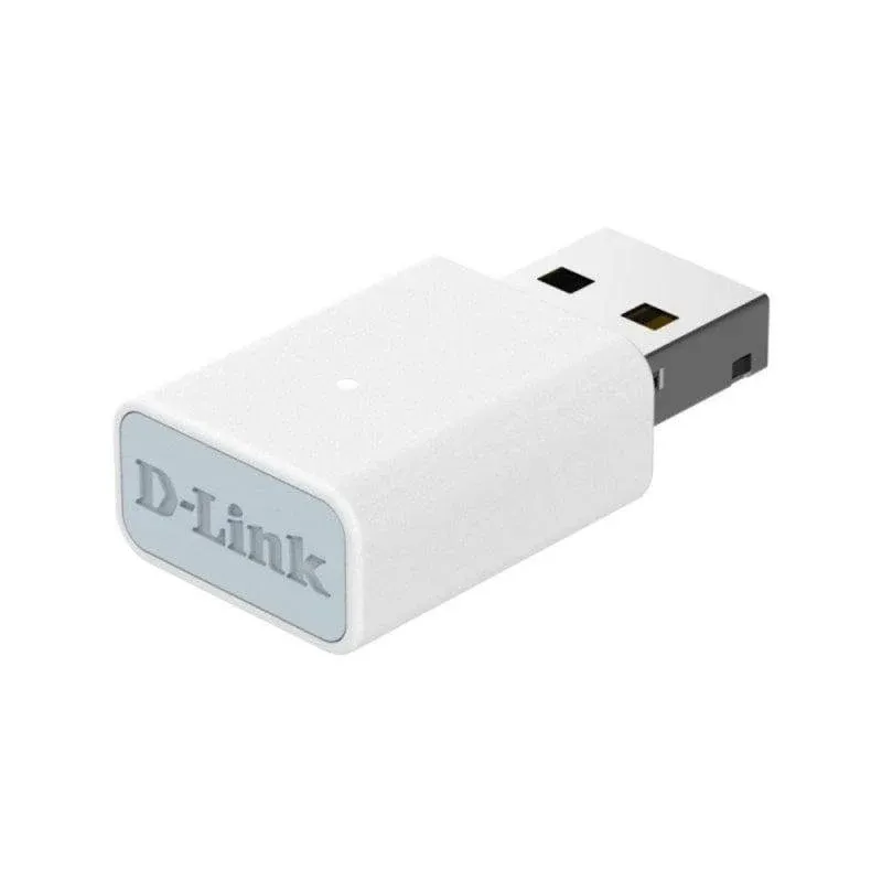 Placa de Rede D-Link AC13U USB Dual Band Wi-Fi 5 802.11ac Branco